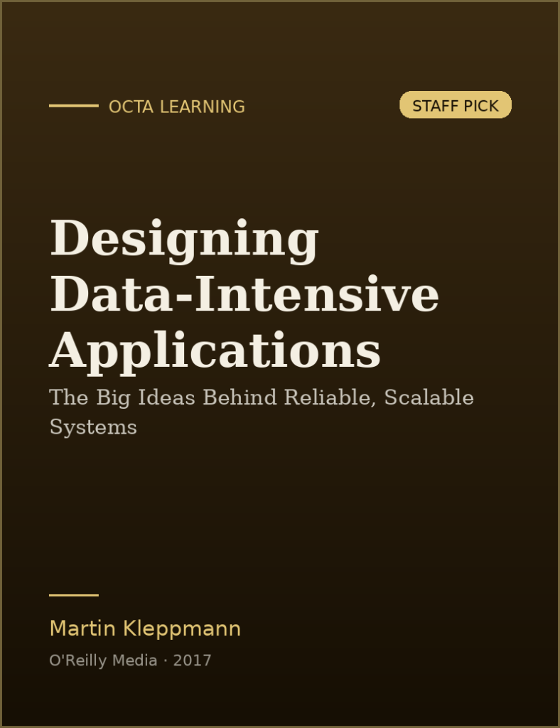 Designing Data-Intensive Applications