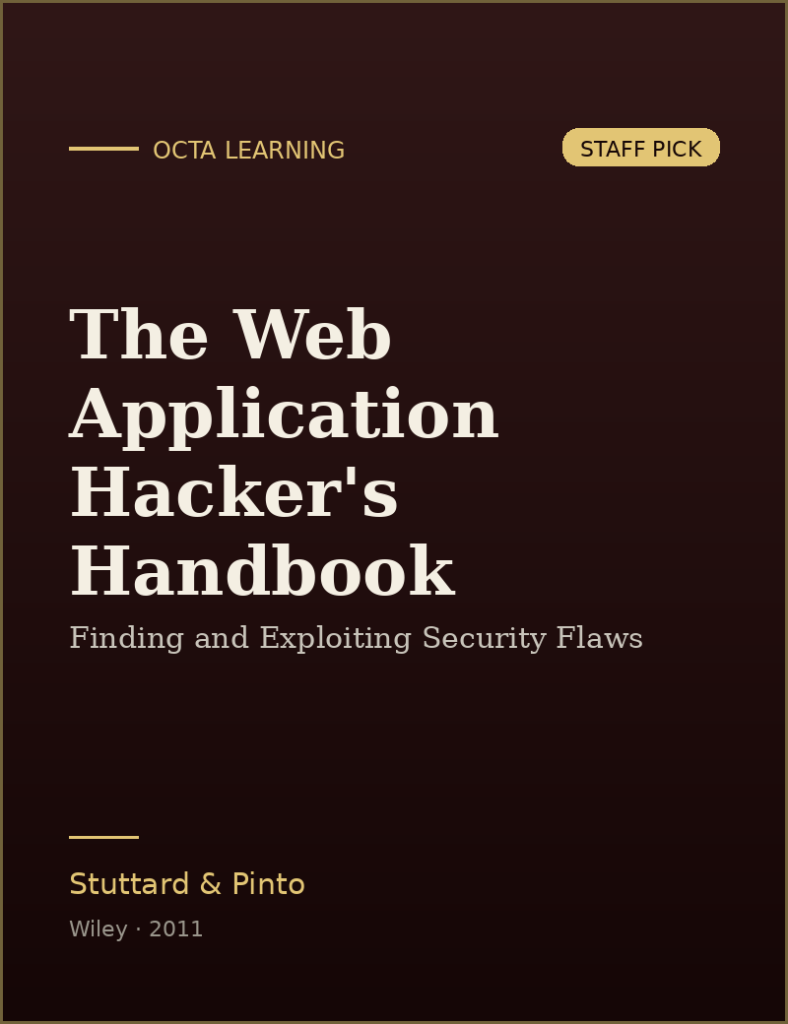 The Web Application Hacker's Handbook